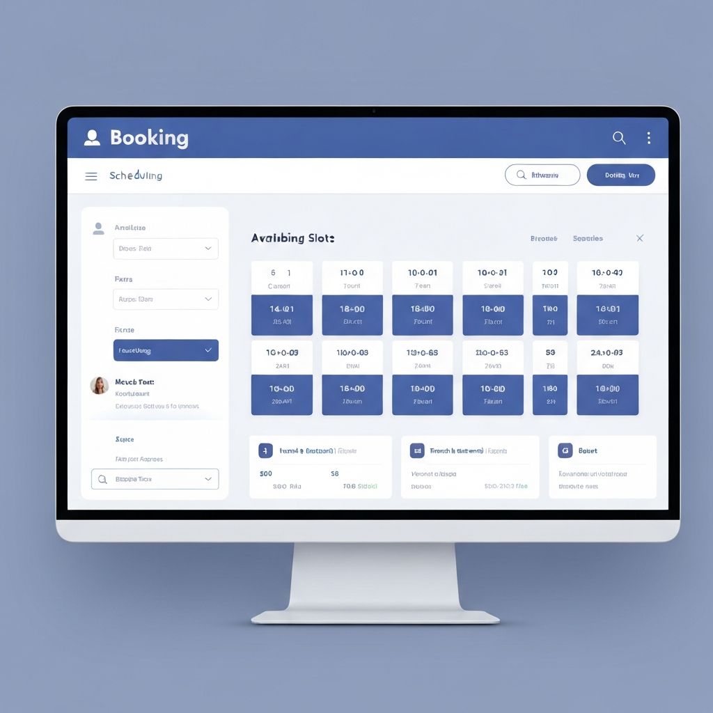 Booking & Scheduling Platform